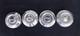 Set 4 1967-1977 Oem Ford Truck F250 3/4 Ton Stainless Steel Hubcaps Hub Caps 12