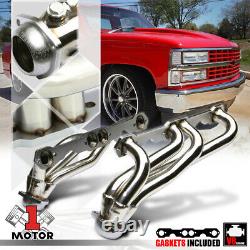 SS Exhaust Header Manifold for 88-97 Chevy/GMC C/K Pickup Truck GMT400 5.0/5.7