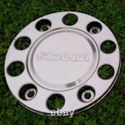 Scania Truck / Bus Universal Stainless Steel 22.5 Wheel Covers 4 Pcs