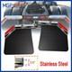 Semi Truck Stainless 2.5angled Steel Spring Loaded Mudflap Hanger Kit & Mudflap