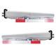 Semi Truck Straight Spring Loaded Mud Flap Hanger Stainless Steel Rh & Lh 1.125