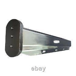 Semi Truck Straight Spring Loaded Mud Flap Hanger Stainless Steel RH & LH 1.125