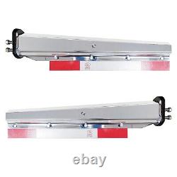 Semi Truck Straight Spring Loaded Mud Flap Hanger Stainless Steel RH & LH 2.5