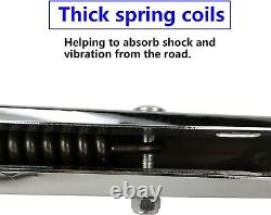 Semi Truck Straight Spring Loaded Mud Flap Hanger Stainless Steel RH & LH 2.5