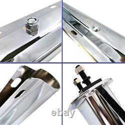 Semi Truck Straight Spring Loaded Mud Flap Hanger Stainless Steel RH & LH 2.5