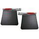 Semi Truck Trailer Mud Flap 24x30 & 2.5stainless Steel Straight Loaded Hanger
