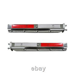 Semi Truck Trailer Mud Flap 24x30 & 2.5Stainless Steel Straight Loaded Hanger