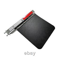 Semi Truck Trailer Mud Flap 24x30 & 2.5Stainless Steel Straight Loaded Hanger