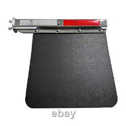 Semi Truck Trailer Mud Flap 24x30 & 2.5Stainless Steel Straight Loaded Hanger