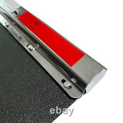 Semi Truck Trailer Mud Flap 24x30 & 2.5Stainless Steel Straight Loaded Hanger