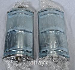 Set 0f (2) NEW Open Road 5 X 10 Stainless Steel Mirror Semi Trucks