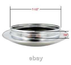 (Set/4) Hubcaps For 1941-1948 Chevy Car / Truck with 7.5 Dia Hubcap Opening