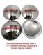 (set/4) Hubcaps For 1947-1953 Chevy Truck With 7.5 Diameter Hubcap Opening
