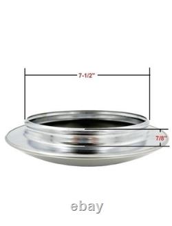 (Set/4) Hubcaps For 1947-1953 Chevy Truck with 7.5 Diameter Hubcap Opening