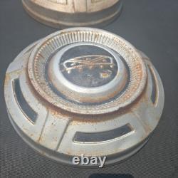 Set Of 4 1967-1972 Ford Truck F250 3/4 Ton Painted Steel Hubcaps Hub Caps 12