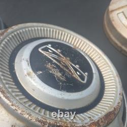 Set Of 4 1967-1972 Ford Truck F250 3/4 Ton Painted Steel Hubcaps Hub Caps 12
