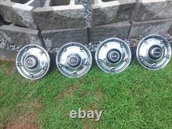 Set Of 4 OEM GMC Hubcaps Wheel Covers 15 Truck Suburban Jimmy Sierra Hub Caps