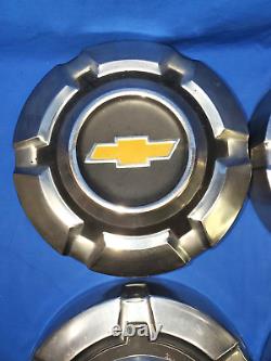 Set of 4 1973 1974 1975 Chevy 4x4 4WD Truck 1/2 Ton Dog Dish Hubcaps