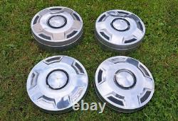 Set of 4 1978-1991 Ford Truck Hubcaps 12 3/4 Ton F250 16 Deep 1985 1987 F350