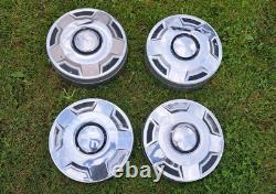 Set of 4 1978-1991 Ford Truck Hubcaps 12 3/4 Ton F250 16 Deep 1985 1987 F350