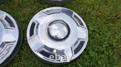 Set of 4 1978-1991 Ford Truck Hubcaps 12 3/4 Ton F250 16 Deep 1985 1987 F350
