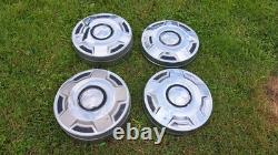 Set of 4 1978-1991 Ford Truck Hubcaps 12 3/4 Ton F250 16 Deep 1985 1987 F350
