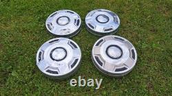 Set of 4 1978-1991 Ford Truck Hubcaps 12 3/4 Ton F250 16 Deep 1985 1987 F350