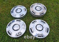 Set of 4 1978-1991 Ford Truck Hubcaps 12 3/4 Ton F250 16 Deep 1985 1987 F350