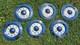 Set Of 6 1957-1959 Ford Fairlane Galaxie 10.5 Custom Hub Caps Hubcaps 1958 4