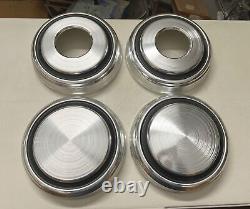 Set of Dodge Truck 1980-85 Ram 4x4 Dog Dish Hub Caps 4WD 1 3/4 Ton Hole 81 Cap