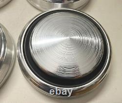 Set of Dodge Truck 1980-85 Ram 4x4 Dog Dish Hub Caps 4WD 1 3/4 Ton Hole 81 Cap