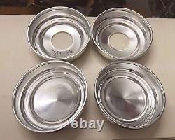 Set of Dodge Truck 1980-85 Ram 4x4 Dog Dish Hub Caps 4WD 1 3/4 Ton Hole 81 Cap