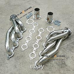 Shorty Engine Swap Header C-10 LS Chevy GMC Truck Headers For LS1, LS2, LS3, LS6