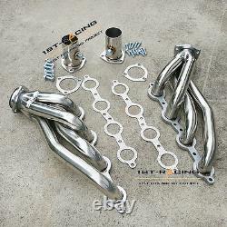 Shorty Engine Swap Header C-10 LS Chevy GMC Truck Headers For LS1, LS2, LS3, LS6