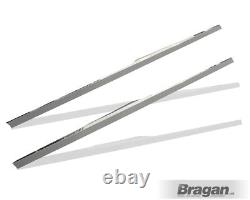 Side Skirt Top Trims For DAF XF 106 Chrome Stainless Steel Truck Accessories
