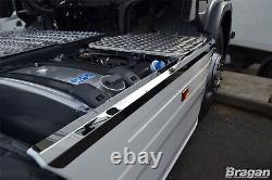 Side Skirt Top Trims For DAF XF 106 Chrome Stainless Steel Truck Accessories