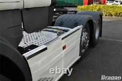 Side Skirt Top Trims For Scania P G R 6 Series 2009+ 6x2 Stainless Steel Truck