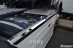 Side Skirt Top Trims For Scania P G R 6 Series 2009+ 6x2 Stainless Steel Truck Side Skirt Top Trims For Scania P G R 6 Series 2009+ 6x2 Stainless Steel Truck