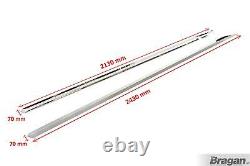 Side Skirt Top Trims For Volvo FH4 2013+ Chrome Stainless Steel Truck Accessory