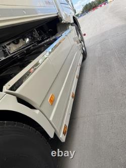 Side Skirt Top Trims For Volvo FH4 2013+ Chrome Stainless Steel Truck Accessory