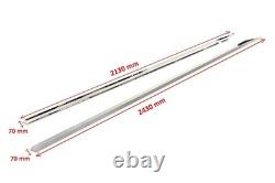 Side Skirt Top Trims For Volvo FH5 2021+ Chrome Stainless Steel Truck Accessory