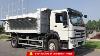 Sinotruk Howo 4x2 Dump Truck With Stainless Steel For Transport Fish