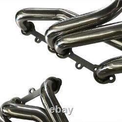 Small Block SBC Long Tube Headers Stainless Steel FITS Chevy Truck AGS0131
