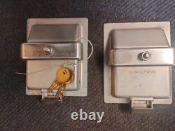 Southco truck tool box Push-to-Close Latch Locking, Stainless Steel