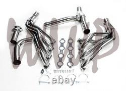 Stainless 1-7/8 Long Exhaust Header 99-06 Chevy/GMC Truck/SUV 4.8L/5.3L/6.0L V8