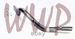 Stainless 4 Filter Back Exhaust 11-15 GM 2500/3500 Duramax 6.6L V8 Turbo Diesel