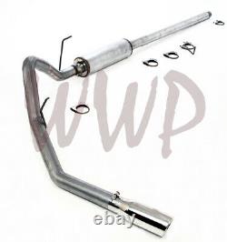 Stainless Cat Back Exhaust Muffler System 04-08 Ford F150 4.6L/5.4L Pickup Truck