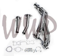 Stainless Exhaust Header For 90-95 Nissan D21 Hardbody Pickup Truck 2.4L 4WD 4X4