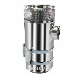 Stainless Steel 15 Truck Air Cleaner vortox style strap mount Peterbilt 379 389