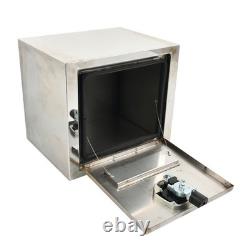 Stainless Steel 18X14X16 Underbody Truck Tool Box Trailer Pickup Toolbox